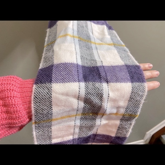 Vintage 2001 Scarf Scottish Plaid Checkered Scarf Unisex Wrap Tassel Acyclic - Picture 2 of 5